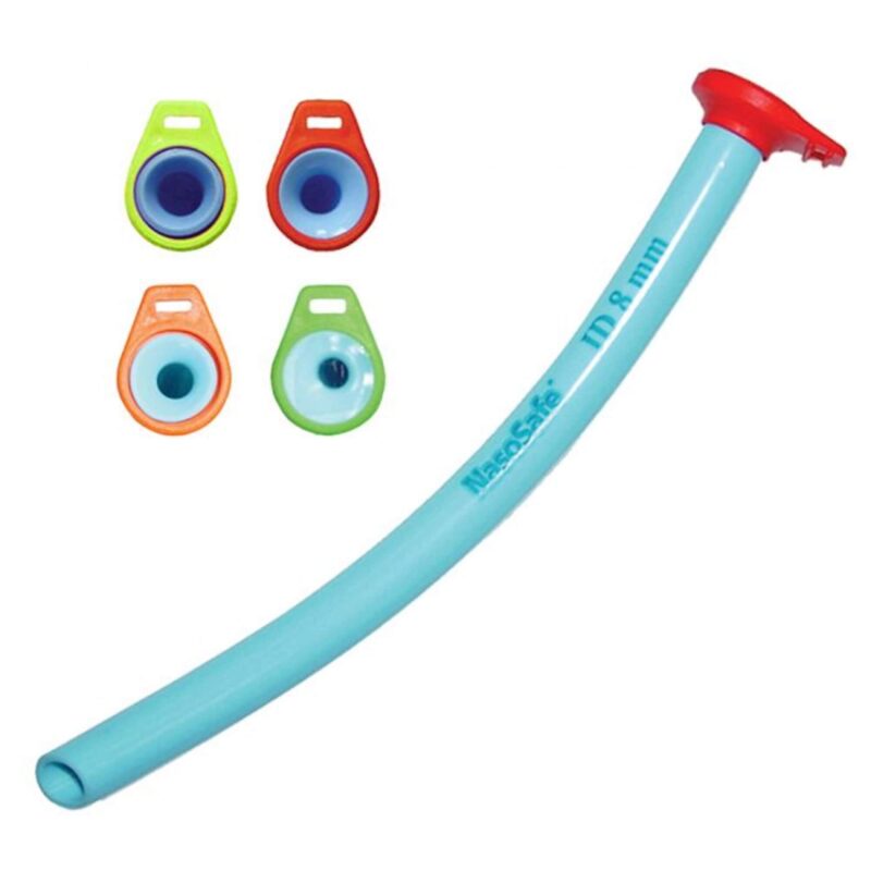 NasoSafe Nasopharyngeal Airway tube.