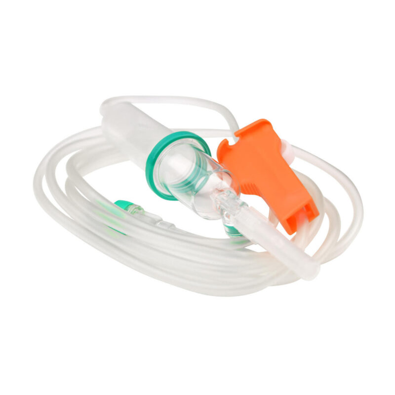 an IV Fannin giving set also known as an IV infusion set