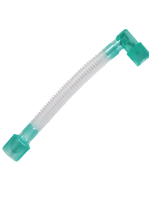 flexible catheter mount with elbow