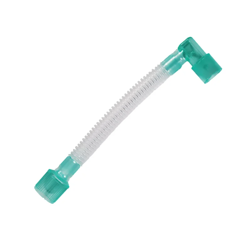 flexible catheter mount with elbow