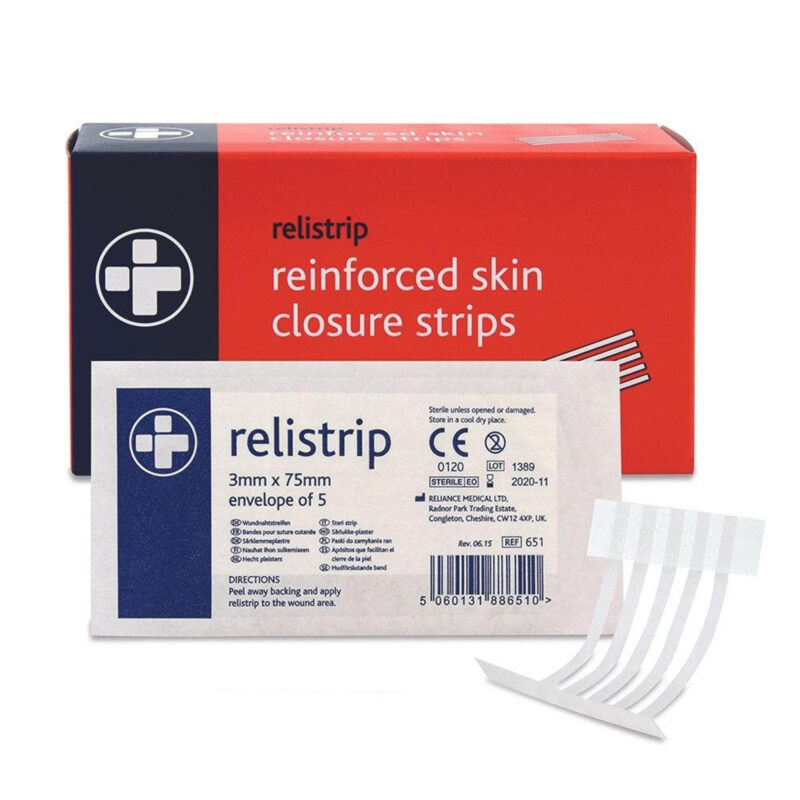 reinforced skin closure strips